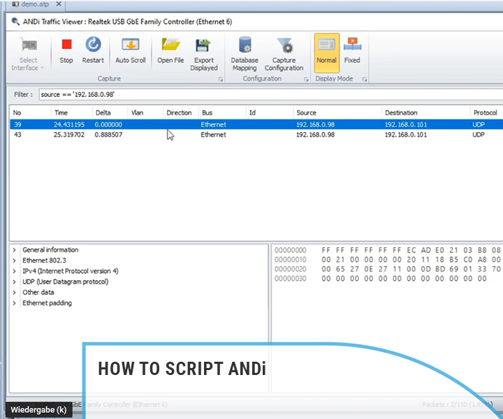 ANDi Video How to script