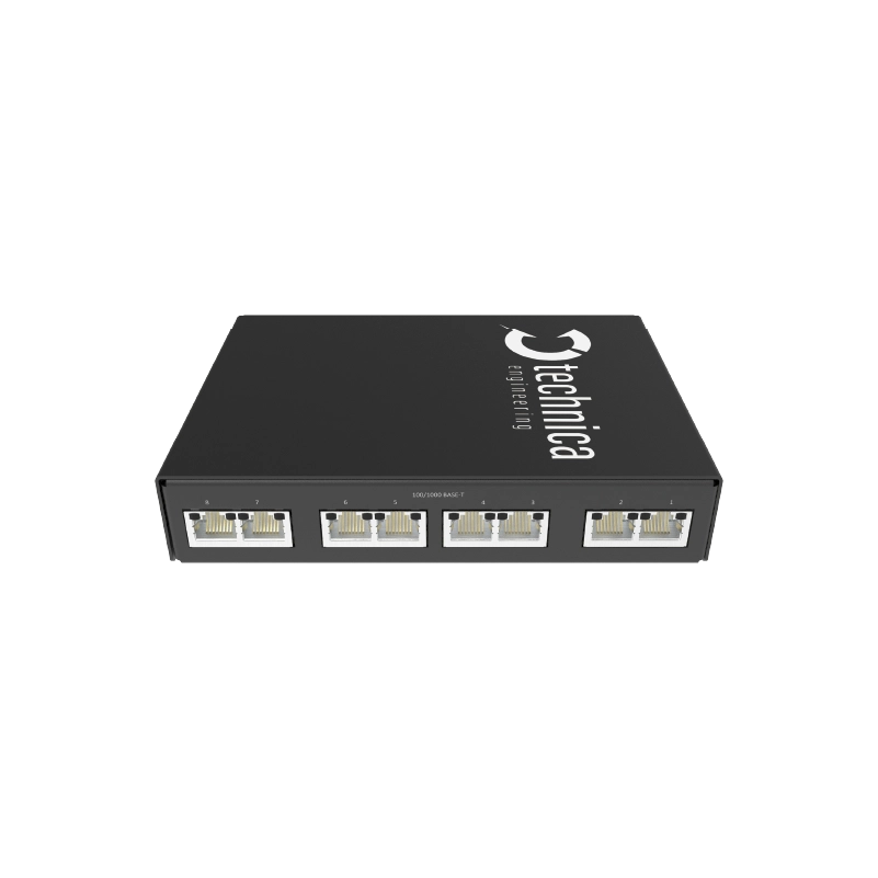 enhanced ethernet switch rj-45 vorne